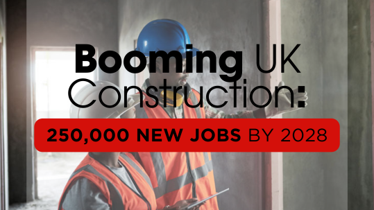 Booming UK Construction 250,000 New Jobs By 2028