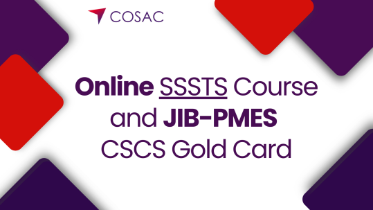 Online SSSTS Course and JIB-PMES CSCS Gold Card