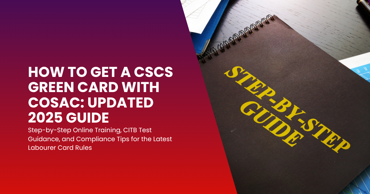 CSCS Green Card Guide 2025