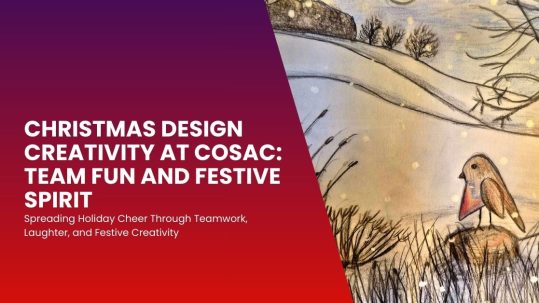 Christmas Design Creativity at COSAC Team Fun and Festive Spirit