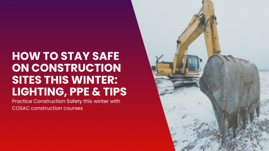 Construction Safety on Site in Winter